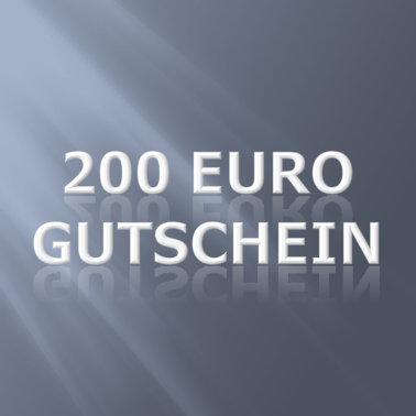 Geschenkgutschein 200 EURO