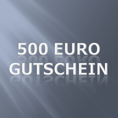 Geschenkgutschein 500 EURO
