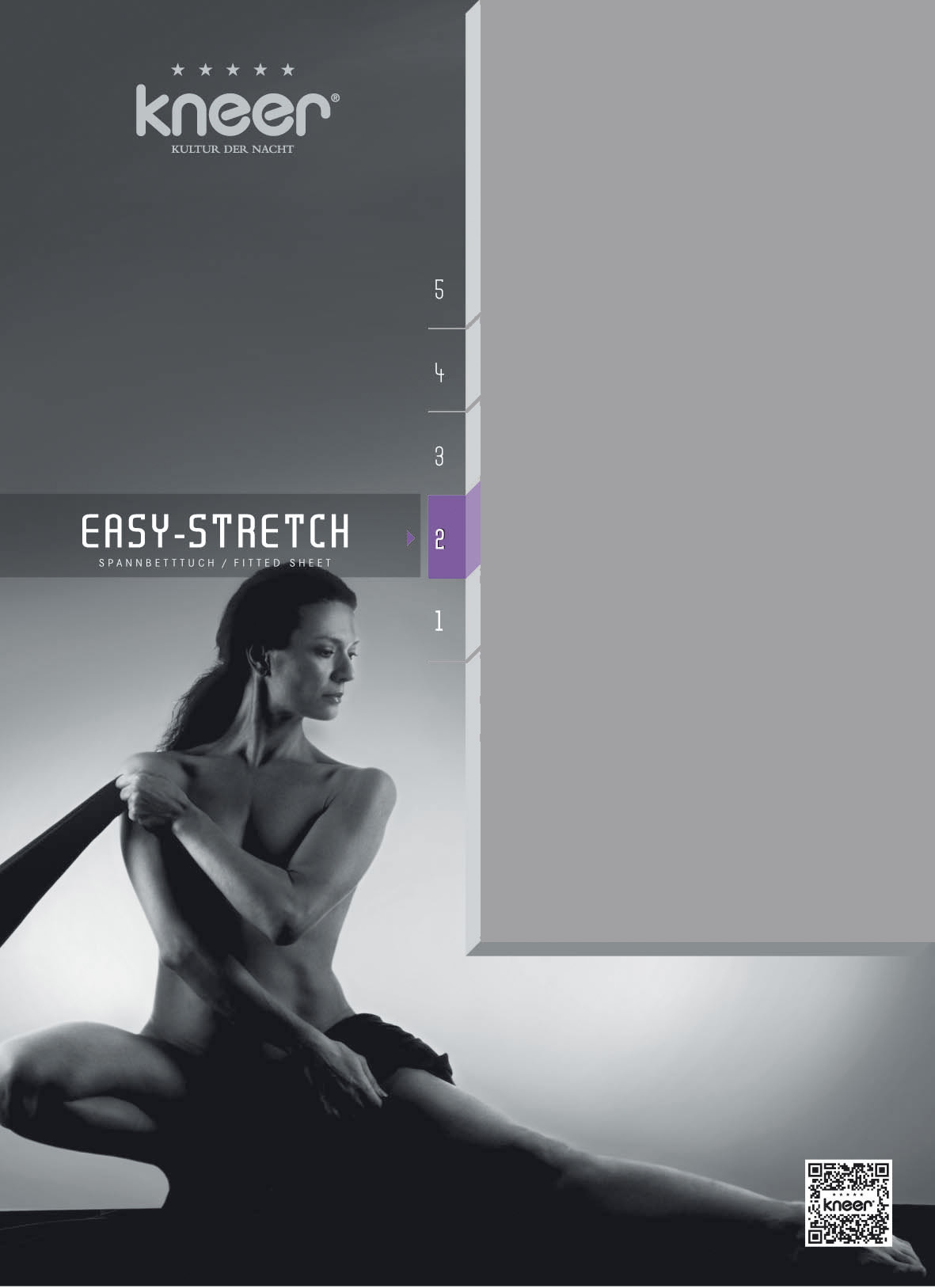 Spannbetttuch Q25 Easy-Stretch hellgrau