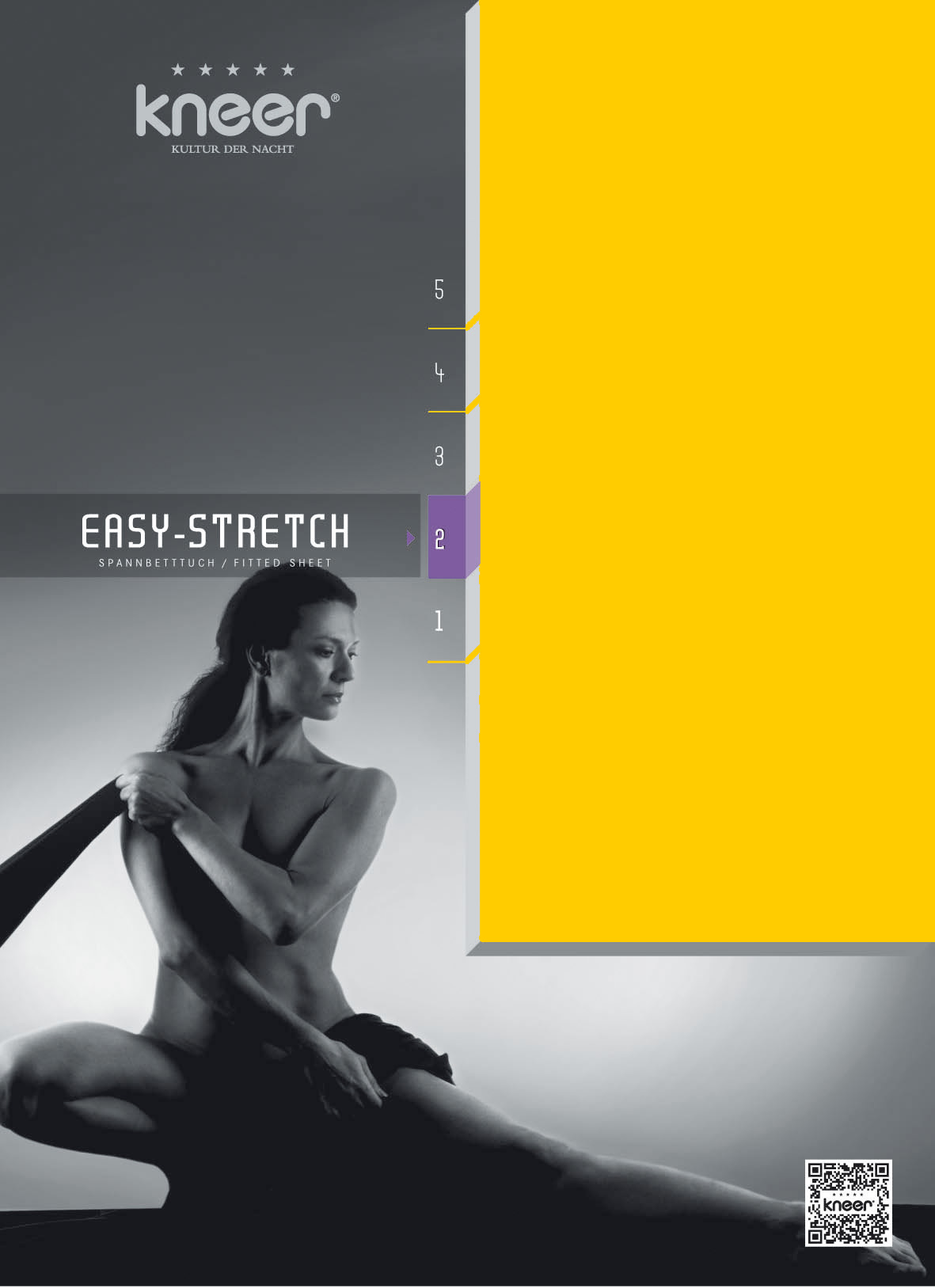 Spannbetttuch Q25 Easy-Stretch Honig