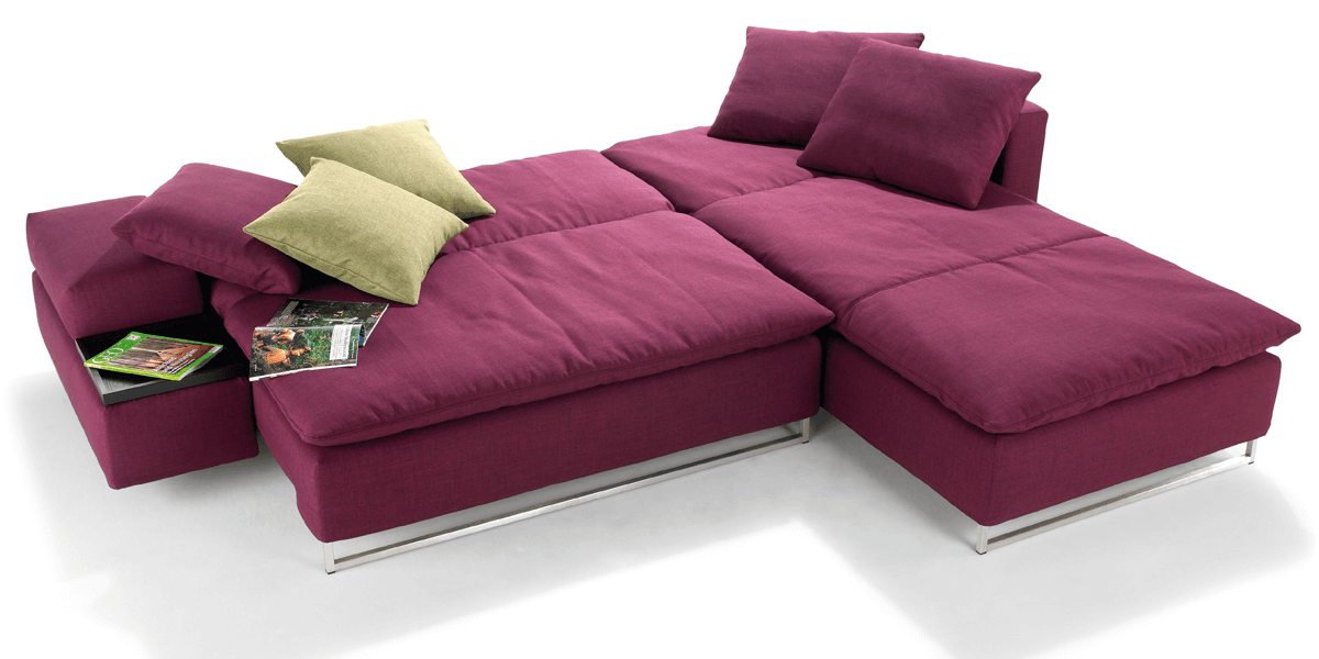 Schlafsofa Isla 136 mit Chaiselongue XL